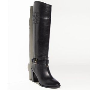 TORY BURCH Black Blaire Riding Boots